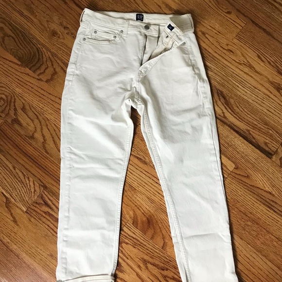 GAP Cream Cigarette Jeans - Picture 7 of 9